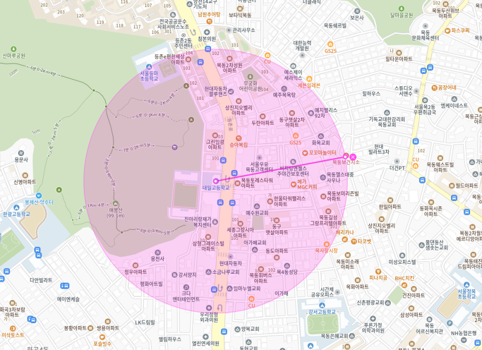 목동 월주차 | 대일고등학교 도보 5분 이내, 24시간 자주식 주차장