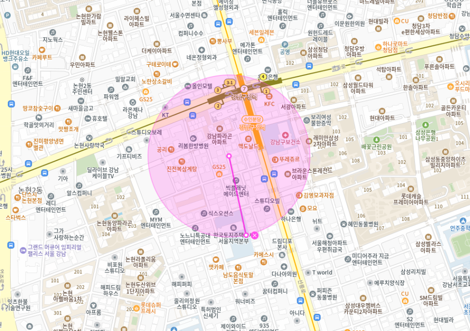 강남구청역 월주차 | 논현동 강남구청역 바로 앞, 평일에만 주차하신다면 너무 합리적인 선택!