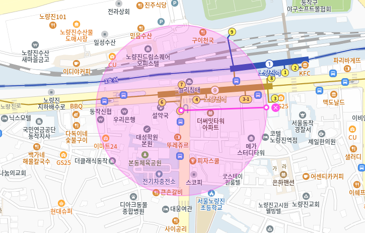 노량진 월주차 | 노량진역 2분, 24시간 운영하는 자주식 주차장