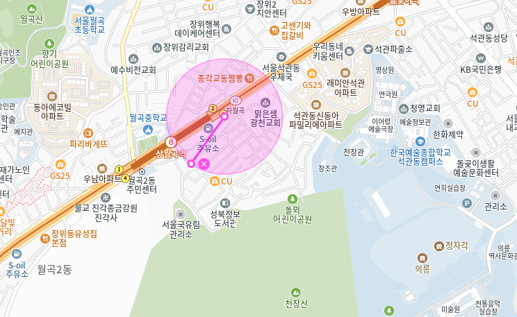 상월곡역 월주차 | 석관동 상월곡역 1분거리 월주차장