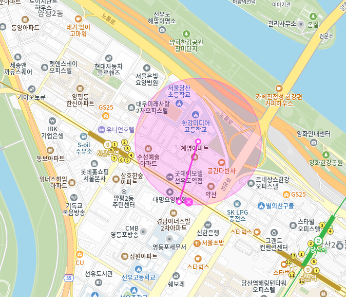 선유도역 월주차 | 가성비 너무 좋은 양평동 지정석 월정기 주차