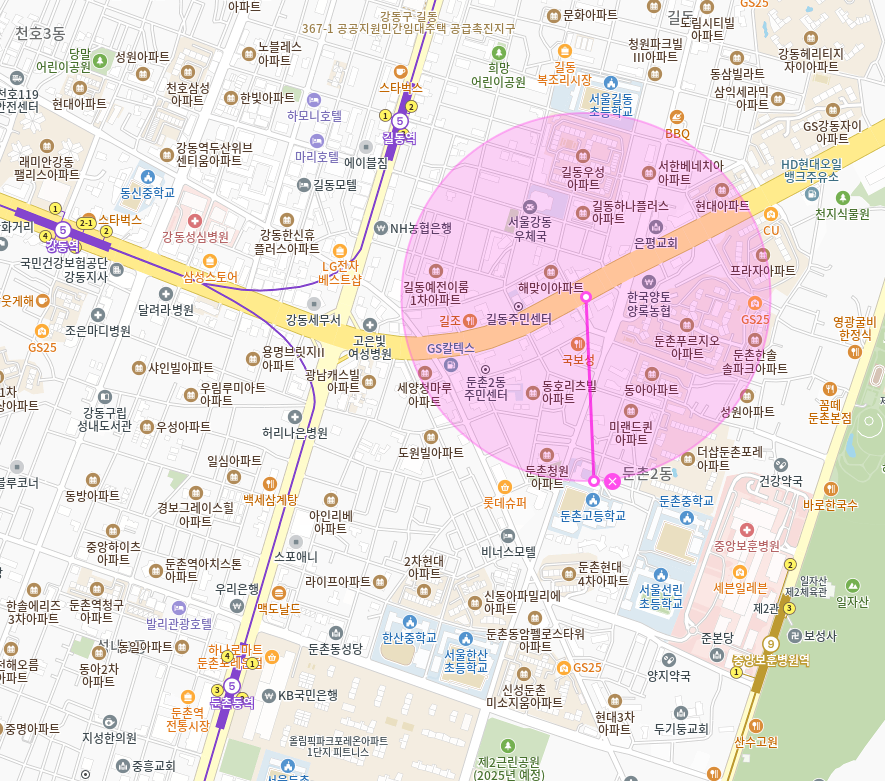 둔촌동 월주차 | 둔촌고등학교 인근 월정기 주차장 추천드려요
