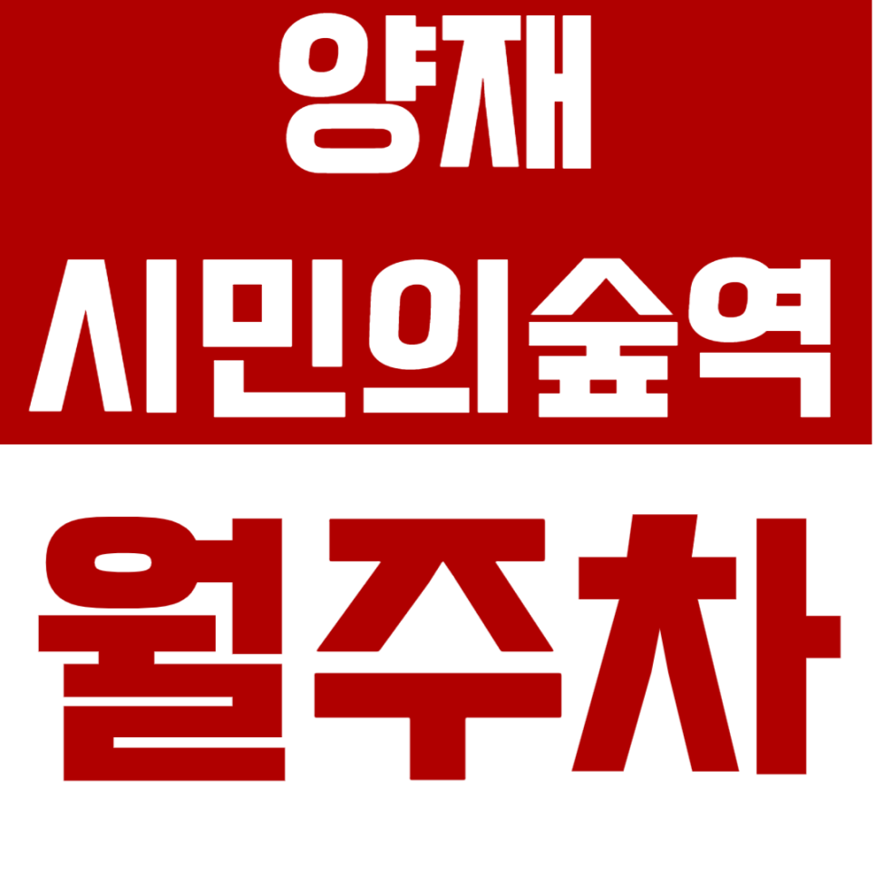 양재시민의숲역 월주차 | 역 도보 약 10분 거리 양재동 SUV까지 가능한 정기 주차 대표 이미지