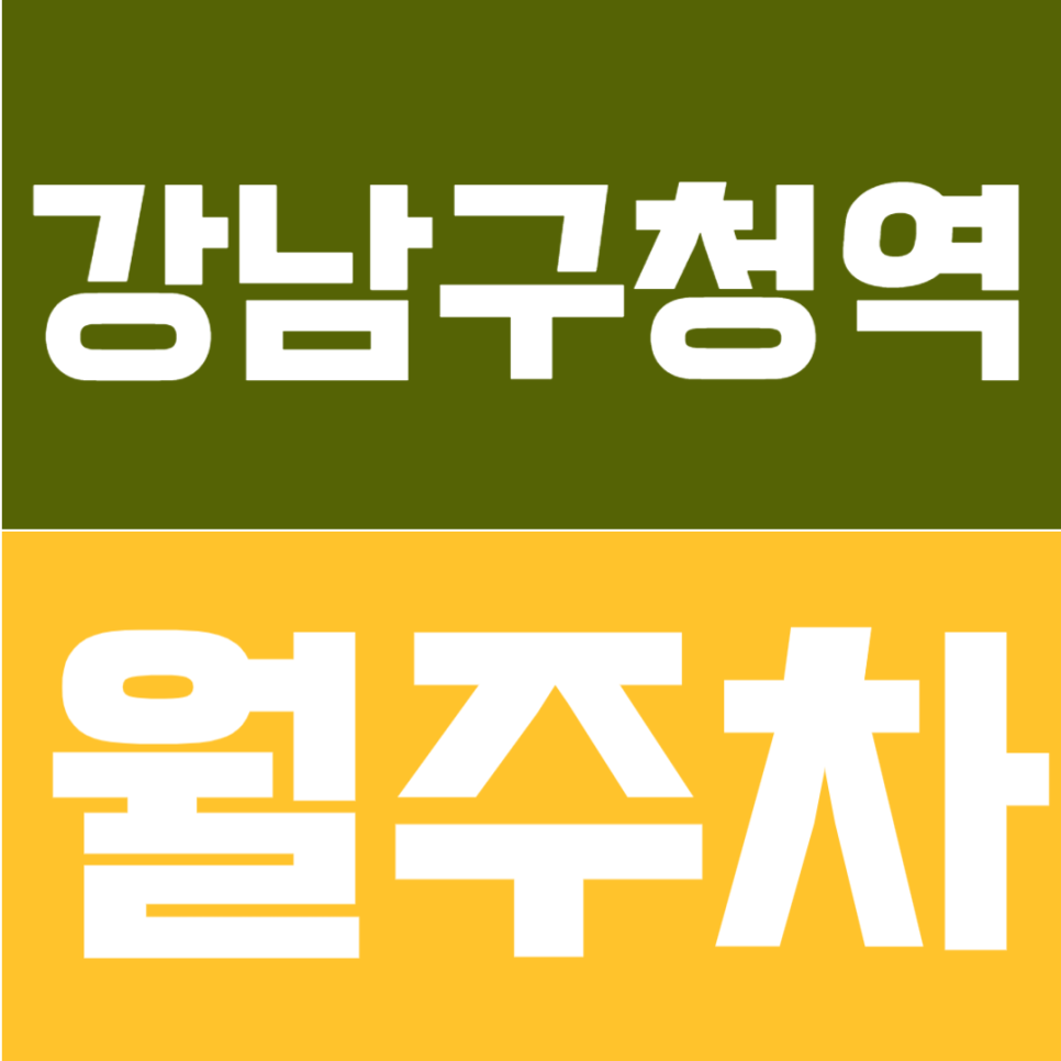 강남구청역 월주차 | 강남구청역 도보 3분 더블역세권 24시간 이용 가능한 자주식 지정석 정기주차 안내 대표 이미지