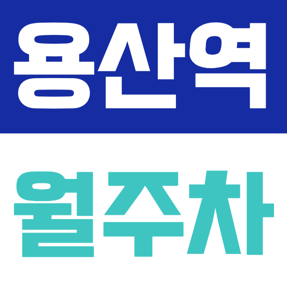 용산역 월주차 | 한강로동 간편한 초역세권 용산 아이파크몰 나이스파크 평일 정기권 추천 대표 이미지