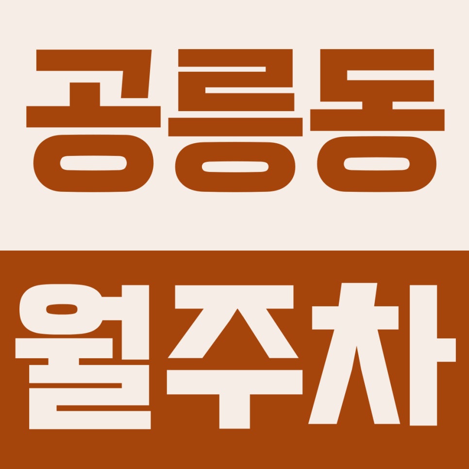 공릉동 월주차 | 태릉입구역 2분! 경차 전용 12만 원대 자주식 지정석 대표 이미지