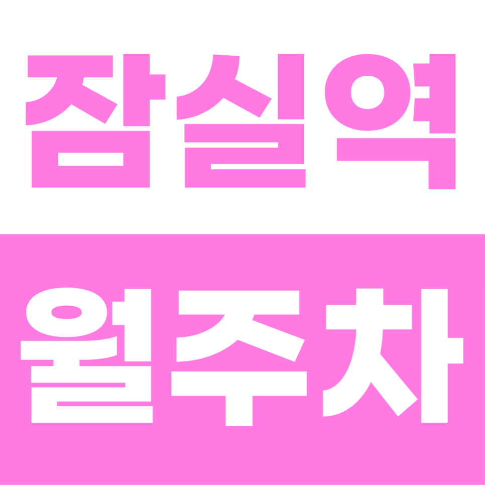 잠실역 월주차 | 롯데월드타워 옆 내 차의 프라이빗 벙커! 문콕 걱정 없는 기계식 안심 명당 대표 이미지