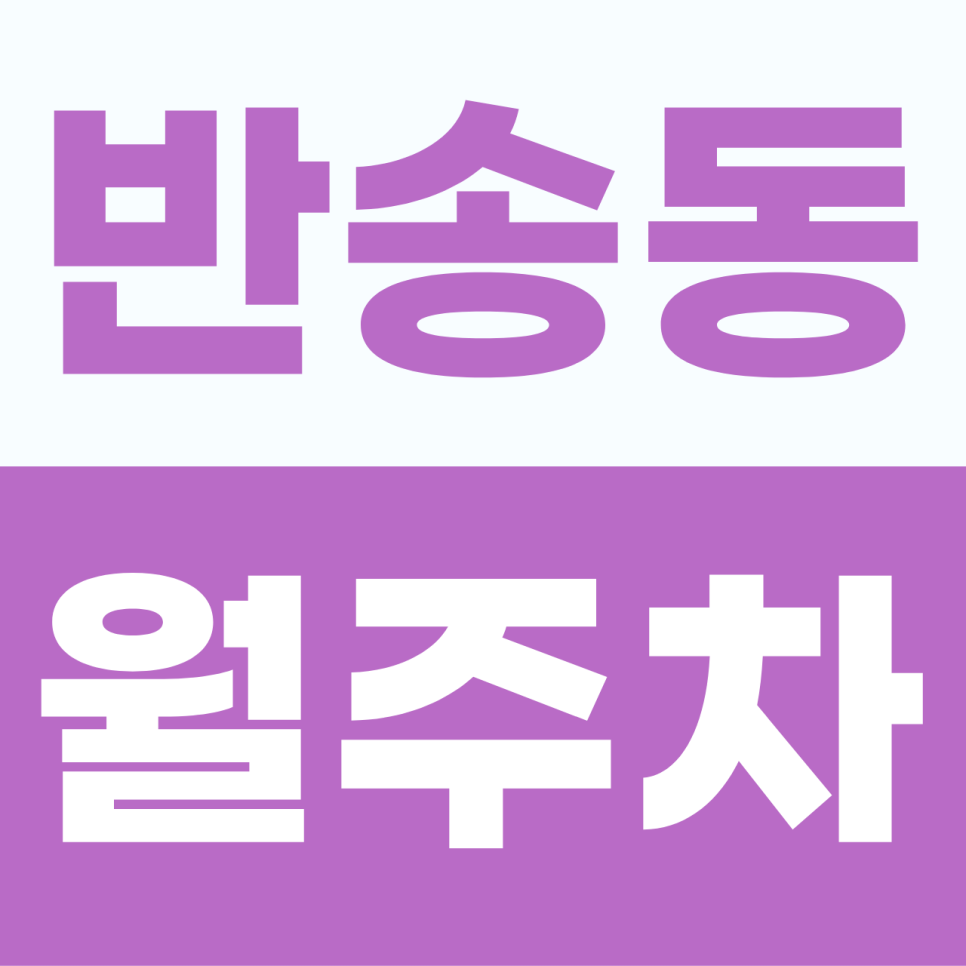 반송동 주차장 | 노작로 일대의 주차 걱정을 덜어드리는 반송동 월정기권 상세 안내 대표 이미지