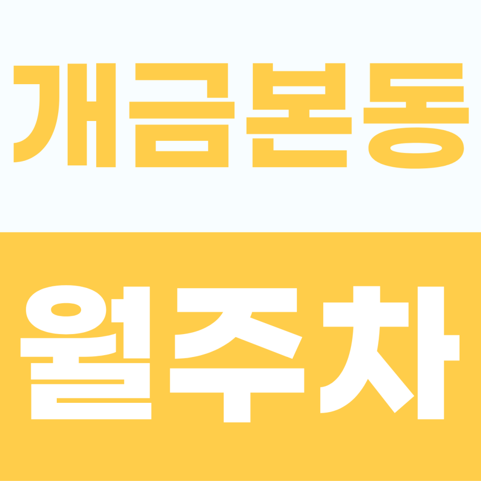 개금본동 월주차 | 평일 업무 시간을 여유롭게 만들어줄 개금동 주차 가이드 정기권 대표 이미지