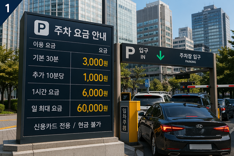 서울 주차 요금 가장 비싼 지역 TOP 5! 주차비 아끼는 방법은?