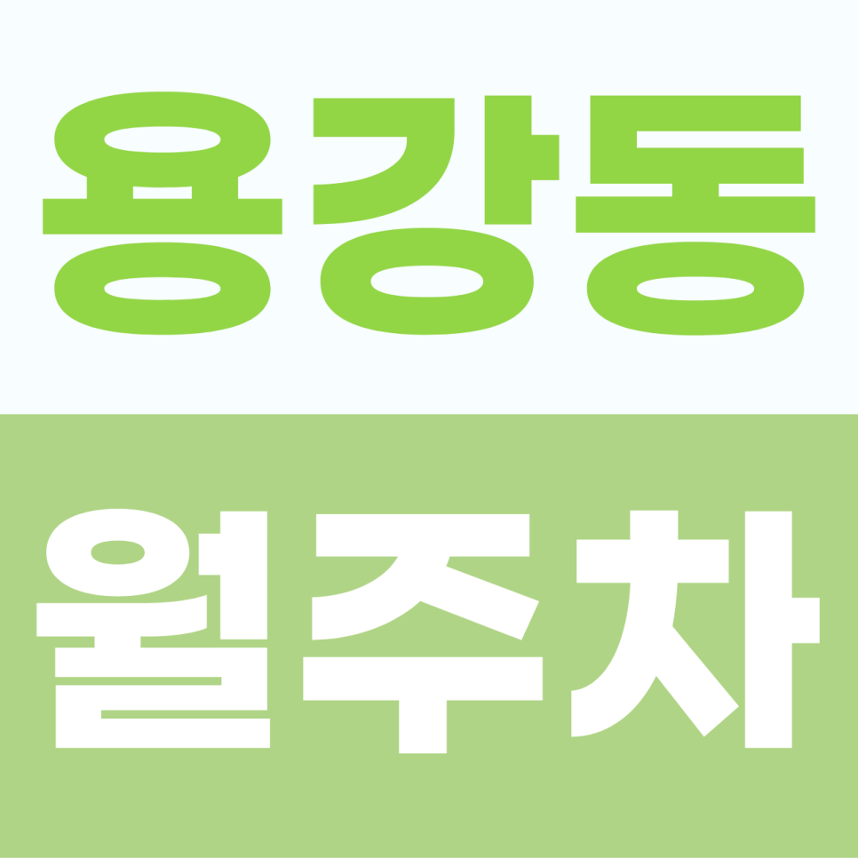 [2026] 용강동 월주차 추천 | 1톤 화물차·대형 SUV도 OK! 쾌적한 지하 자주식 명당 (32783번) 대표 이미지