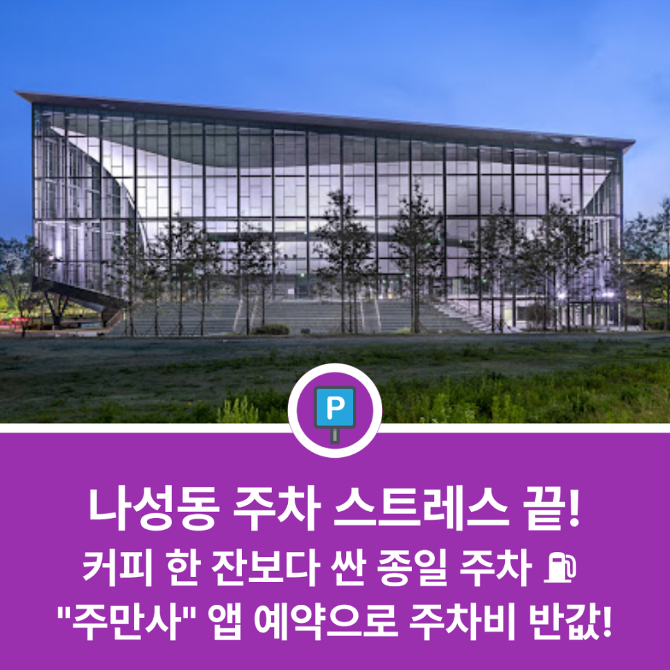 나성동에서 주말에 주차하기 편한 곳 있을까? 세종 먹자골목·예술의전당 방문 전 필독하는 주차 절약 가이드 대표 이미지