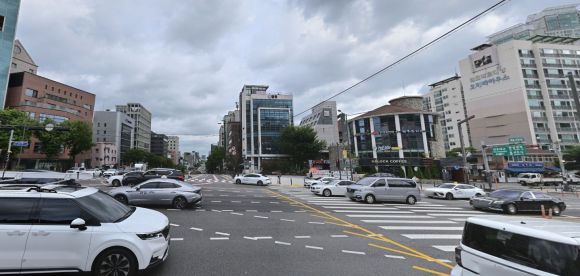 예술의전당 입구에서 5분, 예술의전당 인근 일주차장 가는 길