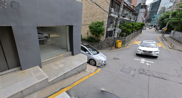 예술의전당 입구에서 5분, 예술의전당 인근 일주차장 가는 길