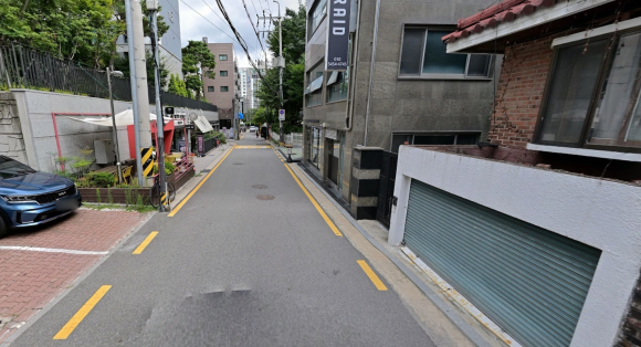 예술의전당 입구에서 5분, 예술의전당 인근 일주차장 가는 길