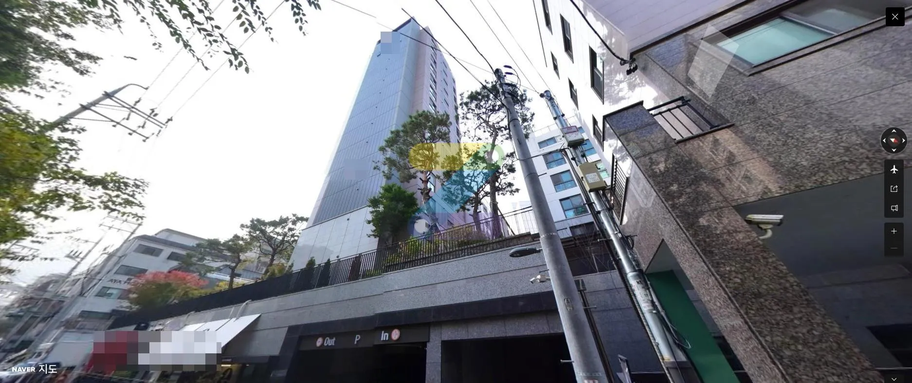 예술의전당 입구에서 5분, 예술의전당 인근 일주차장 가는 길