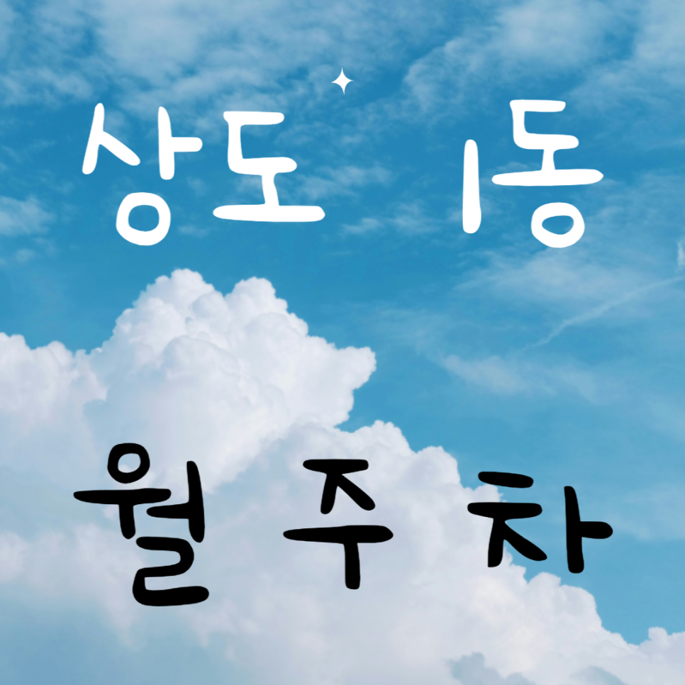 상도1동 월주차 / 상도역 도보 1분 대표 이미지