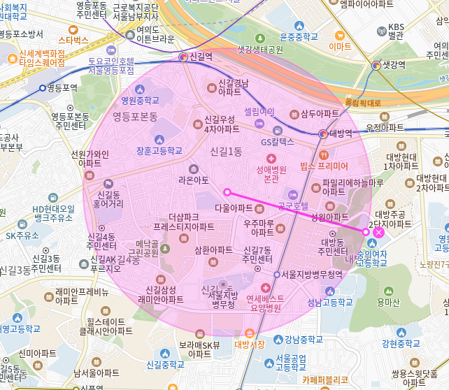 신길1동 월주차 / 서울지방병무청역 도보 5분