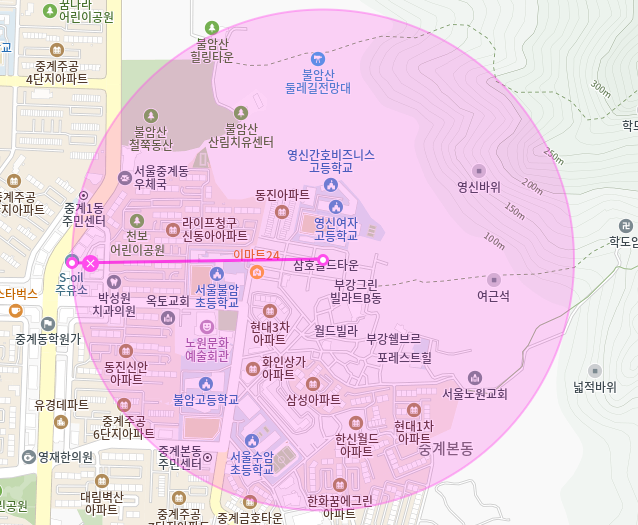 중계동 월주차_주만사가 중개하는 중계동 주차장