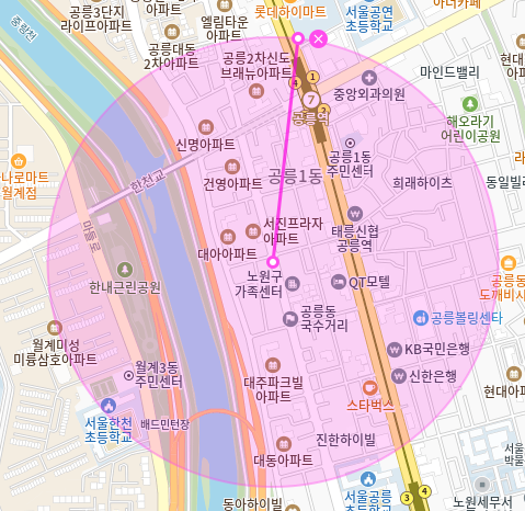 공릉역 월주차 / 공릉역 도보3분