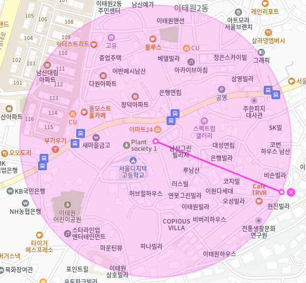 경리단길 월주차 /  경리단길 인근 주차장, 단일 주차장