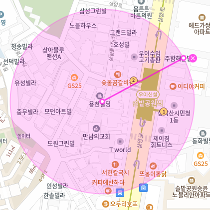우이동 월주차 / 솔밭공원역 바로 앞 인근 최저가 !