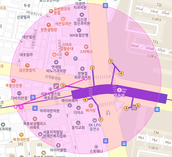 목동역 월주차 / 목동역 도보 1분 초역세권