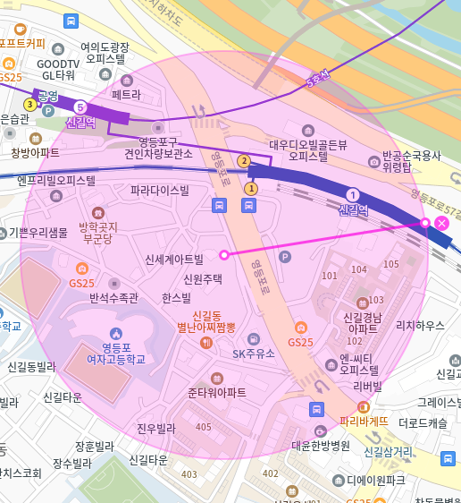 신길동 월주차 / 신길역 도보 1분 인근 최저가!