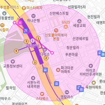 아차산역 월주차 / 아차산역 도보 1분어린이대공원 인근