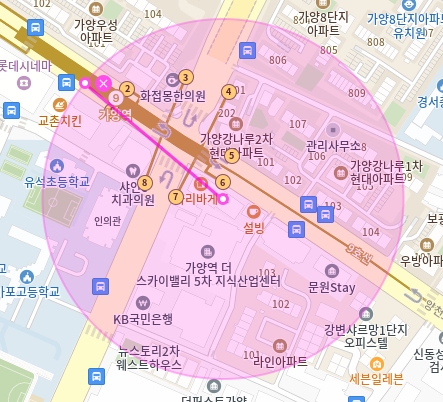 가양역 월주차 / 가양역 도보 1분 단일주차 역세권