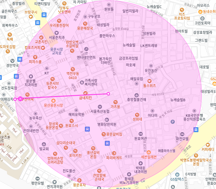 용문동 월주차 / 용문시장 인근, 지정석, 단일주차