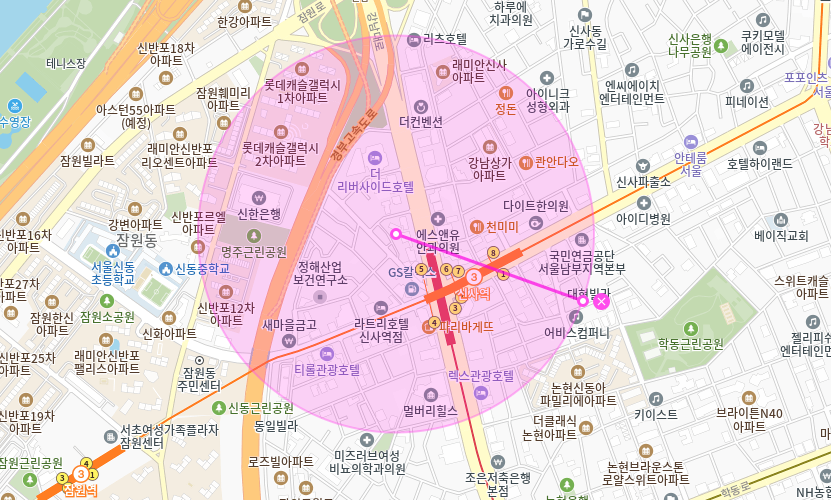 신사역 월주차 _ 전일제/기계식/승용차 전용 주차장
