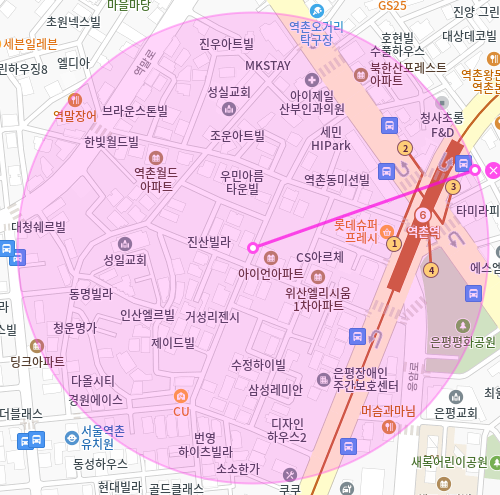역촌동 월주차 / 역촌역 1번출구 도보3분, 인근최저가!