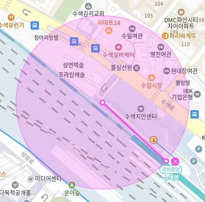 수색역 월주차 / 수색역 1번출구 도보2분, 지정석, 단일주차장