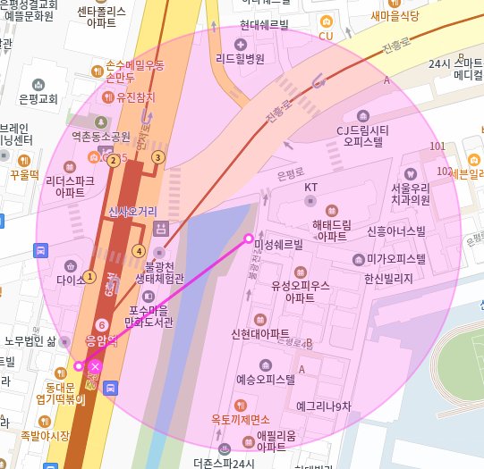응암동 월주차 / 응암역 바로 앞, 역세권, 단일주차장