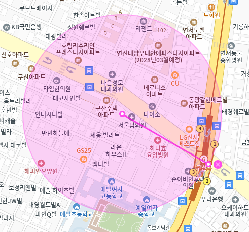 갈현동 월주차 / 구산역 4번출구 도보3분, 인근 최저가!