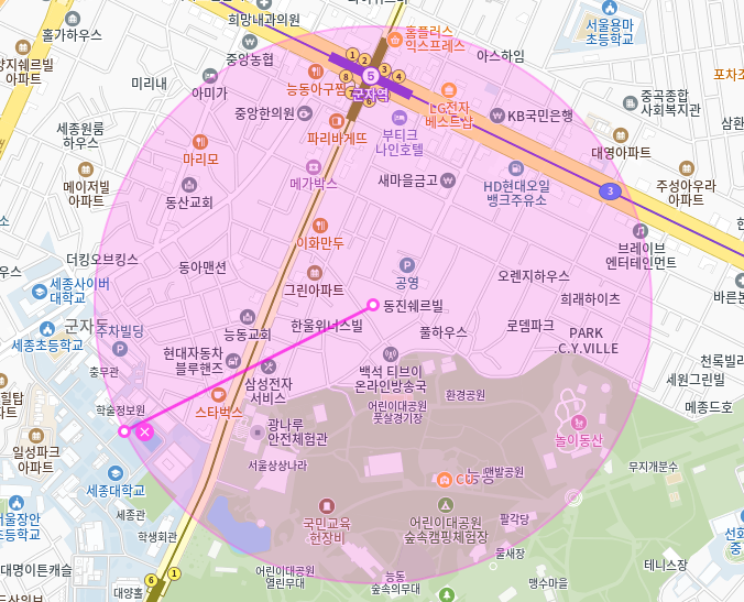 능동 월주차_6번출구 도보 5분/역세권/자주식/단일주차장
