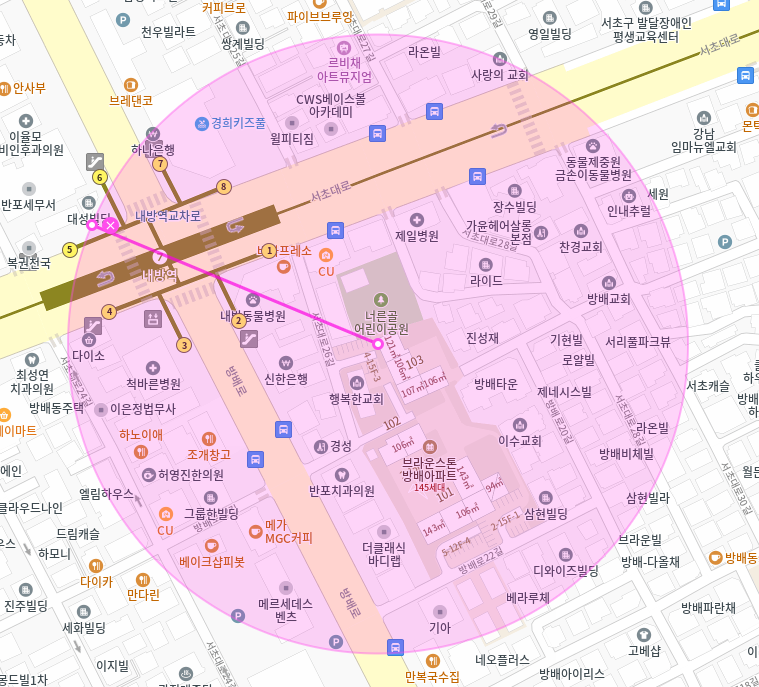 내방역 월주차 / 내방역 1번출구 도보1분, 역세권, 지정석 단일주차장, 편하게 주차하세요.