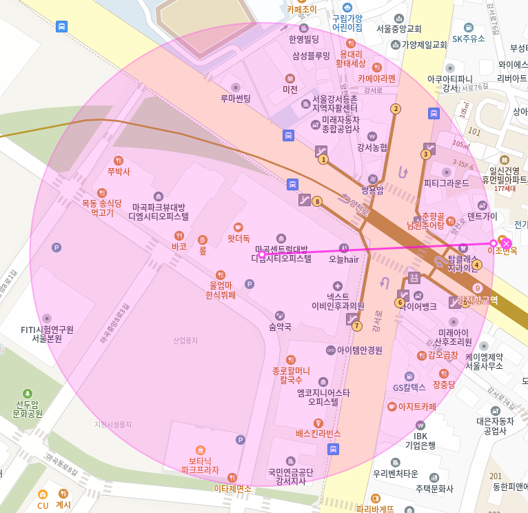 등촌동 월주차 / 양천향교역 8번출구 바로 앞, 초역세권 단일주차장, 인근 마지막 매물