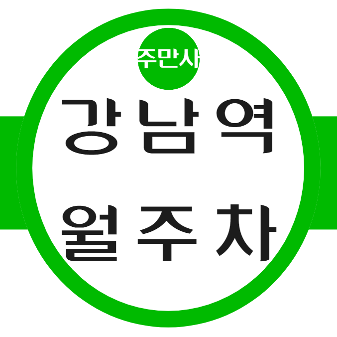 강남역 월주차 / 강남역 5번출구 도보1분, 기계식 주차장 인근 최저가 ! 대표 이미지