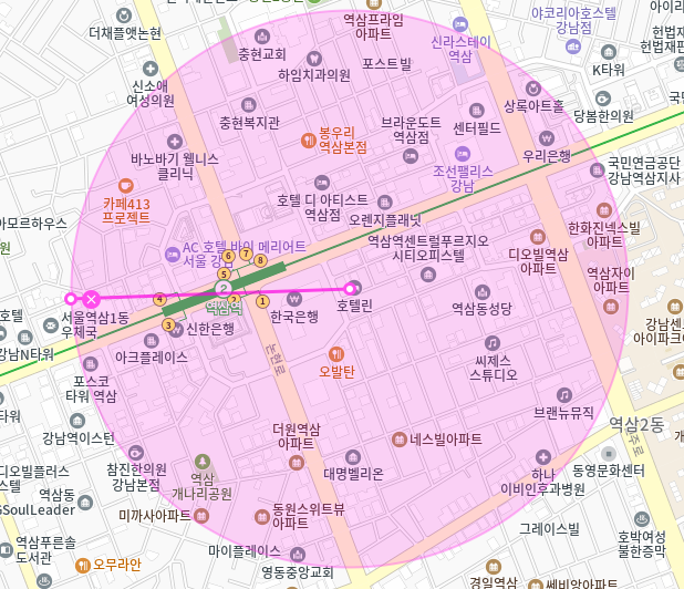 역삼역 월주차_1번출구 도보 2분 초역세권 월주차장 가져가세요