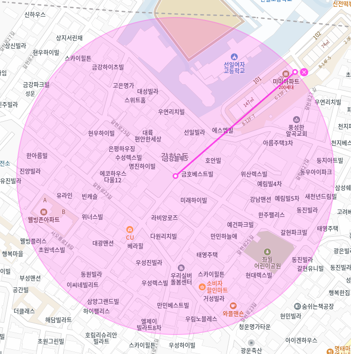 갈현동 월주차 / 갈현동 신규주차장, 지정석, 단일주차장