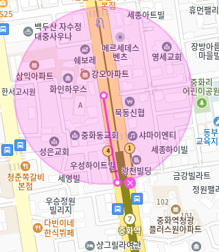 [신규] 중화동 월주차_중화역 초역세권 인기매물 24시 단독 주차장