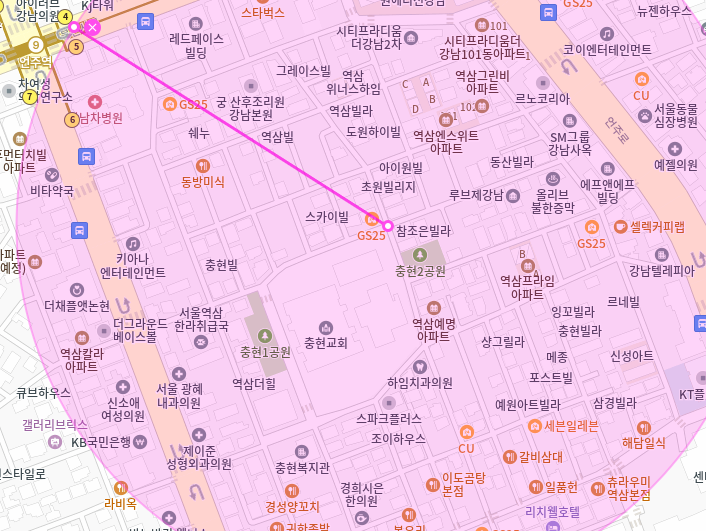 [신규] 역삼동 월주차_언주역 도보 5분 거리 24시 전일 단독 주차장