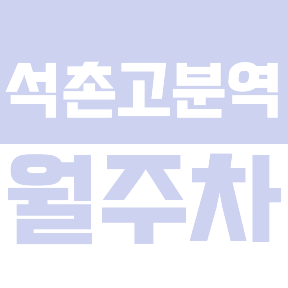석촌고분역 월주차_"선착순 마감"_역세권 주차장 서둘러 예약하세요! 대표 이미지