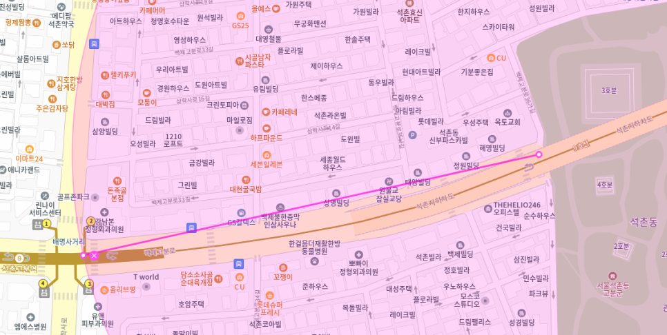 [신규] 석촌동 월주차_직장인을 위한 접근성 좋은 단독 주차장