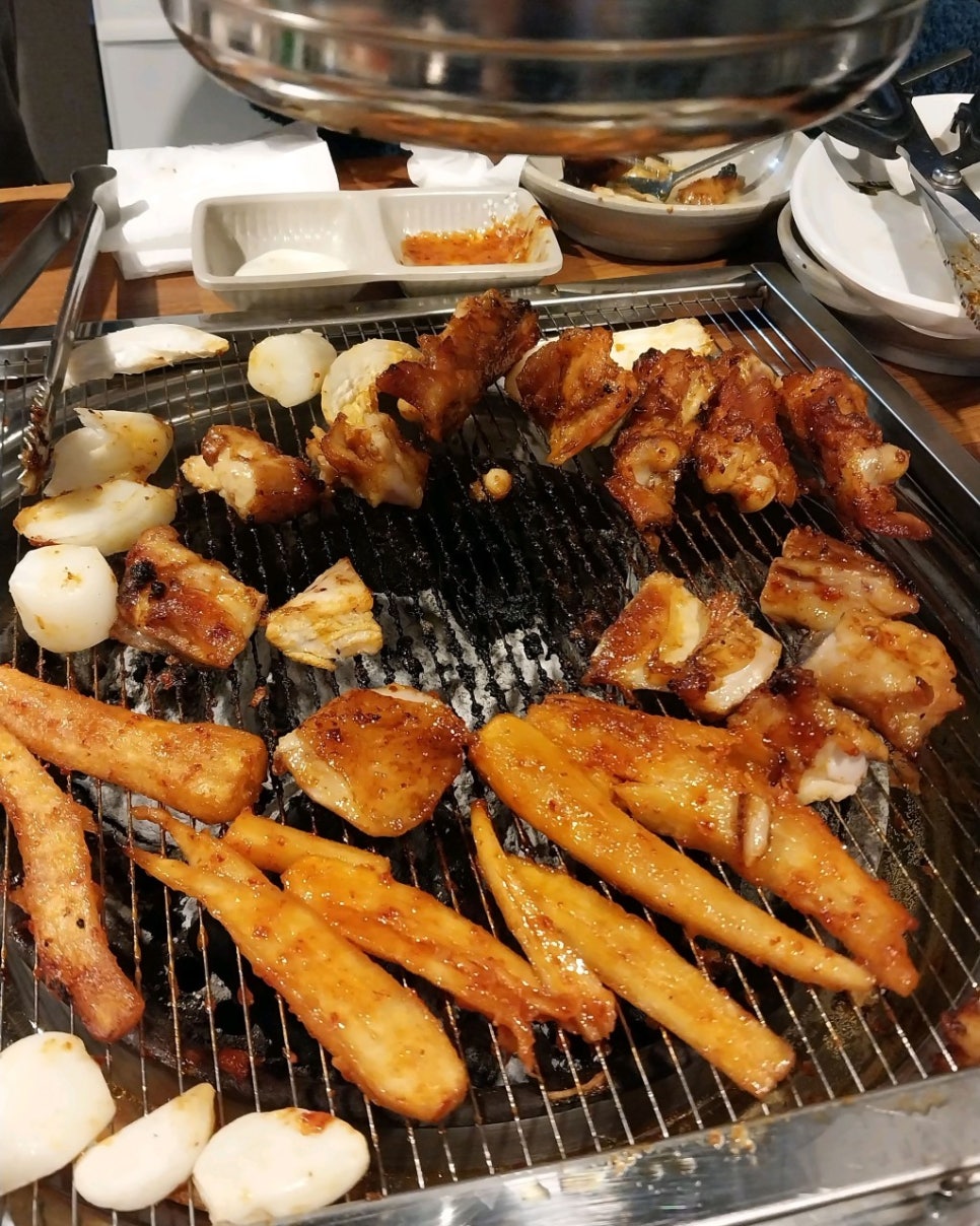 둔촌시장 주차장 둔촌전통시장 공영주차장보다 주차 저렴하고 편한 곳 숨은 닭갈비 맛집 '민우네' 찐 추천 후기