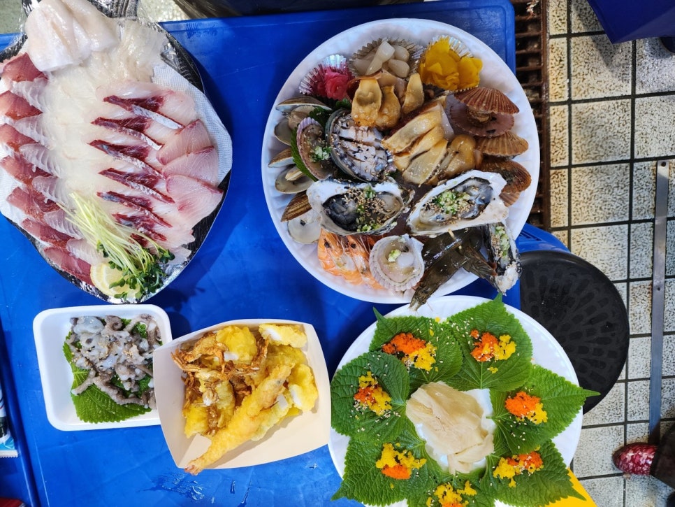 소래포구 종합어시장 주차장 꿀팁 포장 맛집 308호 빠박이네 추천 공영주차장 요금 비교