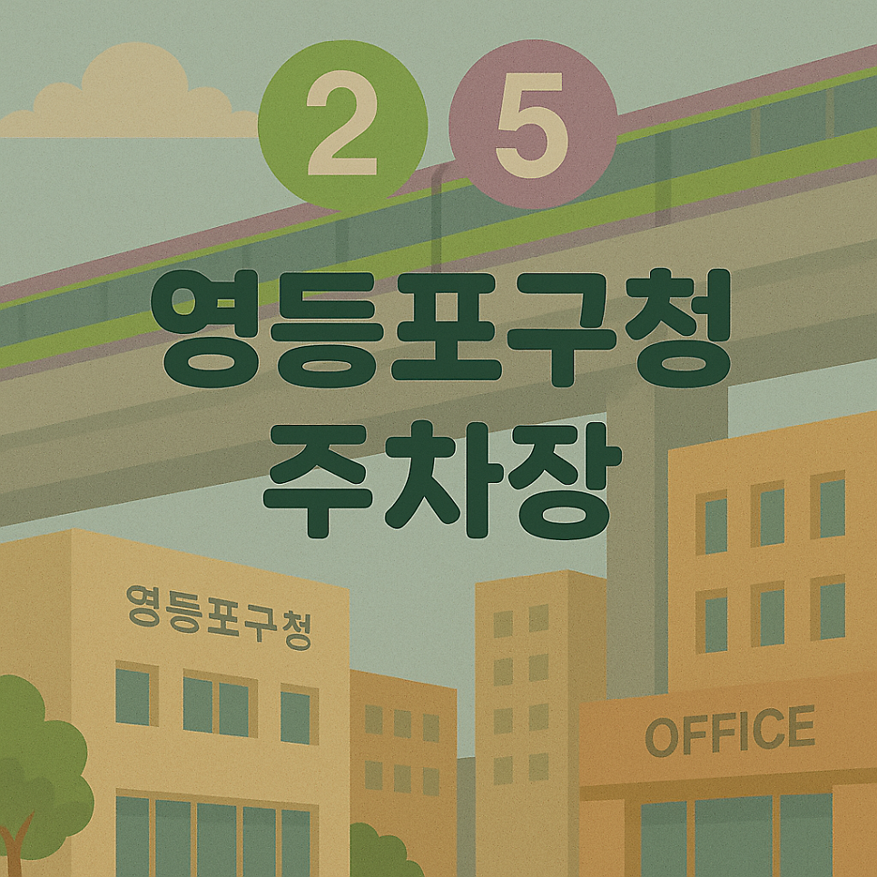 영등포구청 주차장 당산공원 공영주차장보다 저렴한 주차장 정보, 점심 맛집 텐진라멘 추천 대표 이미지
