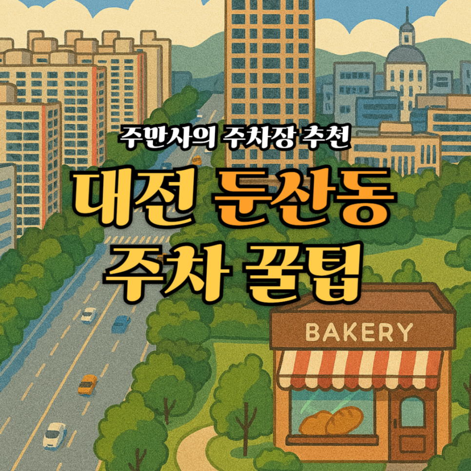 대전 둔산동 주차장 근처 빵 맛집 '하레하레' 빵지순례 공영주차장보다 저렴한 주차장 추천 대표 이미지